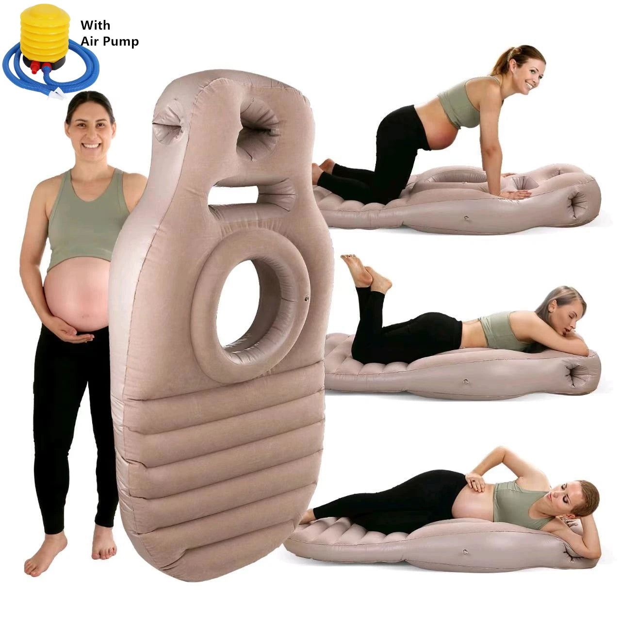 ComfortFlex™ Inflatable Maternity Pillow