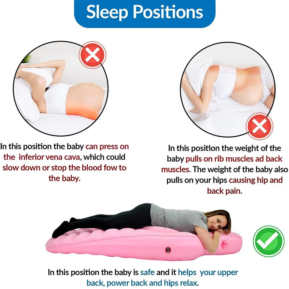 ComfortFlex™ Inflatable Maternity Pillow