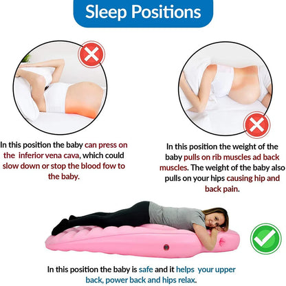 ComfortFlex™ Inflatable Maternity Pillow